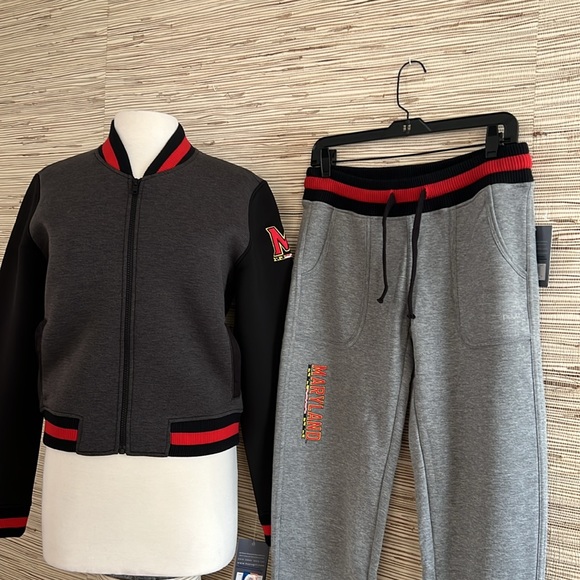 NWT UMD Terps Sweatpants Jogger Sweat Pants University Maryland Womens M - Picture 16 of 17